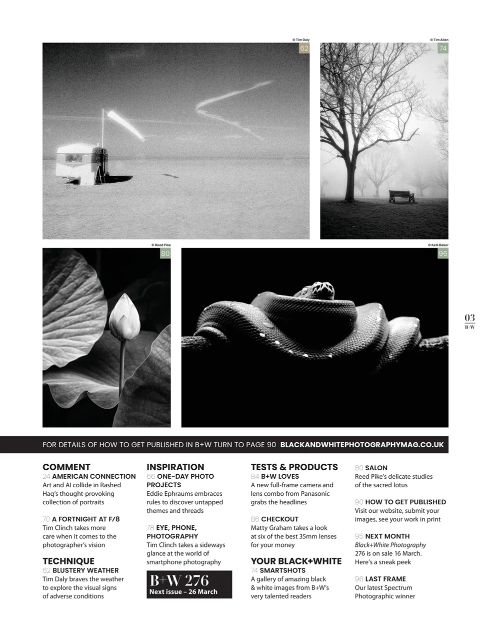 Black+White Photography Preview Pages