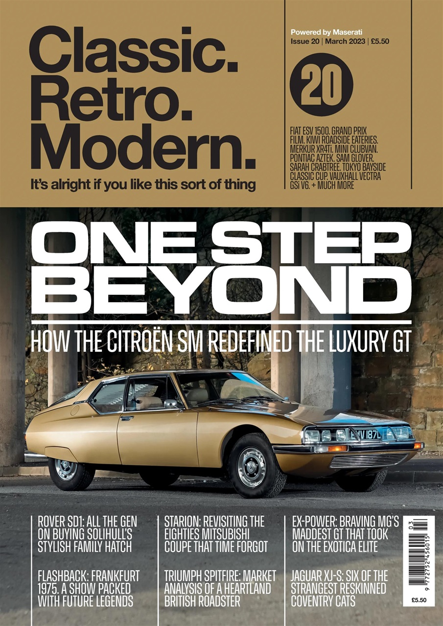 Classic Retro Modern Magazine Preview Pages