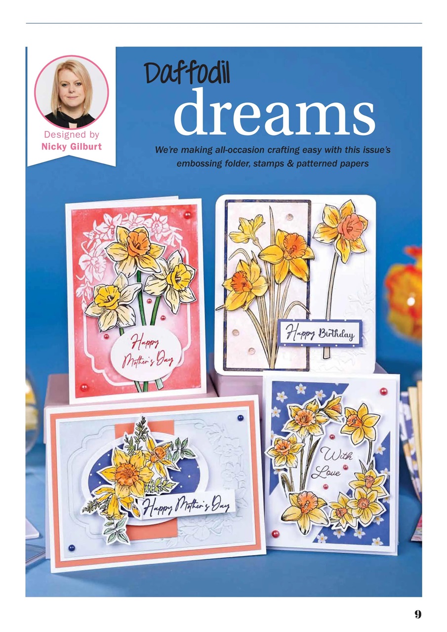 Simply Cards & Papercraft Preview Pages