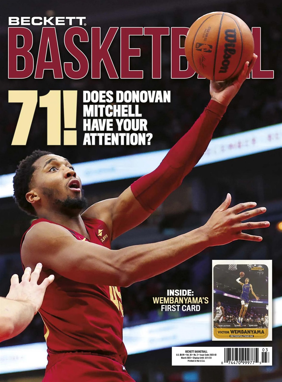 Beckett Basketball Magazine Preview Pages