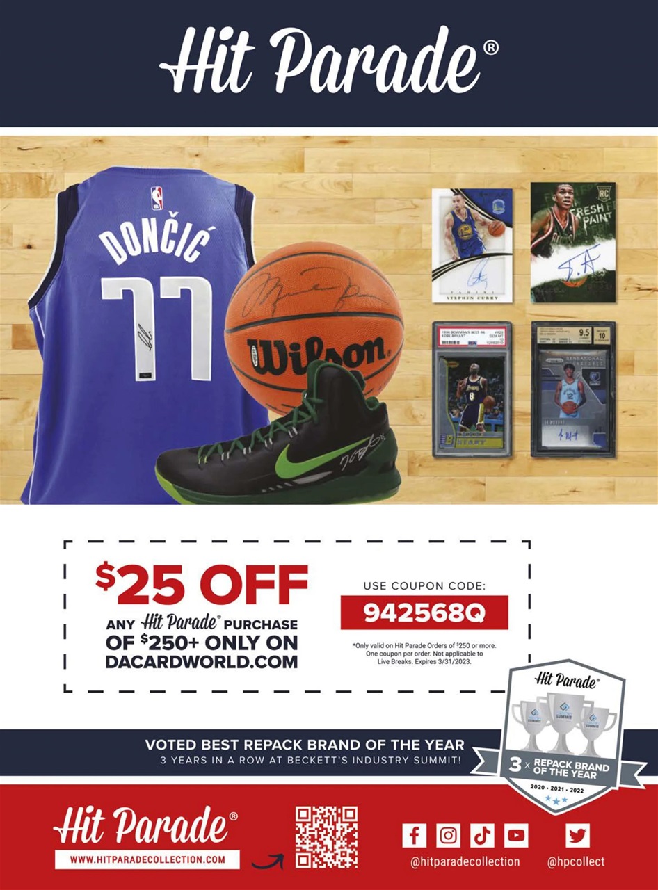 Beckett Basketball Magazine Preview Pages