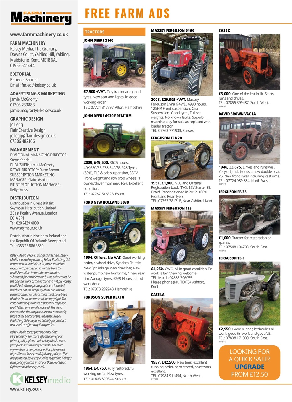 Farm Machinery Preview Pages