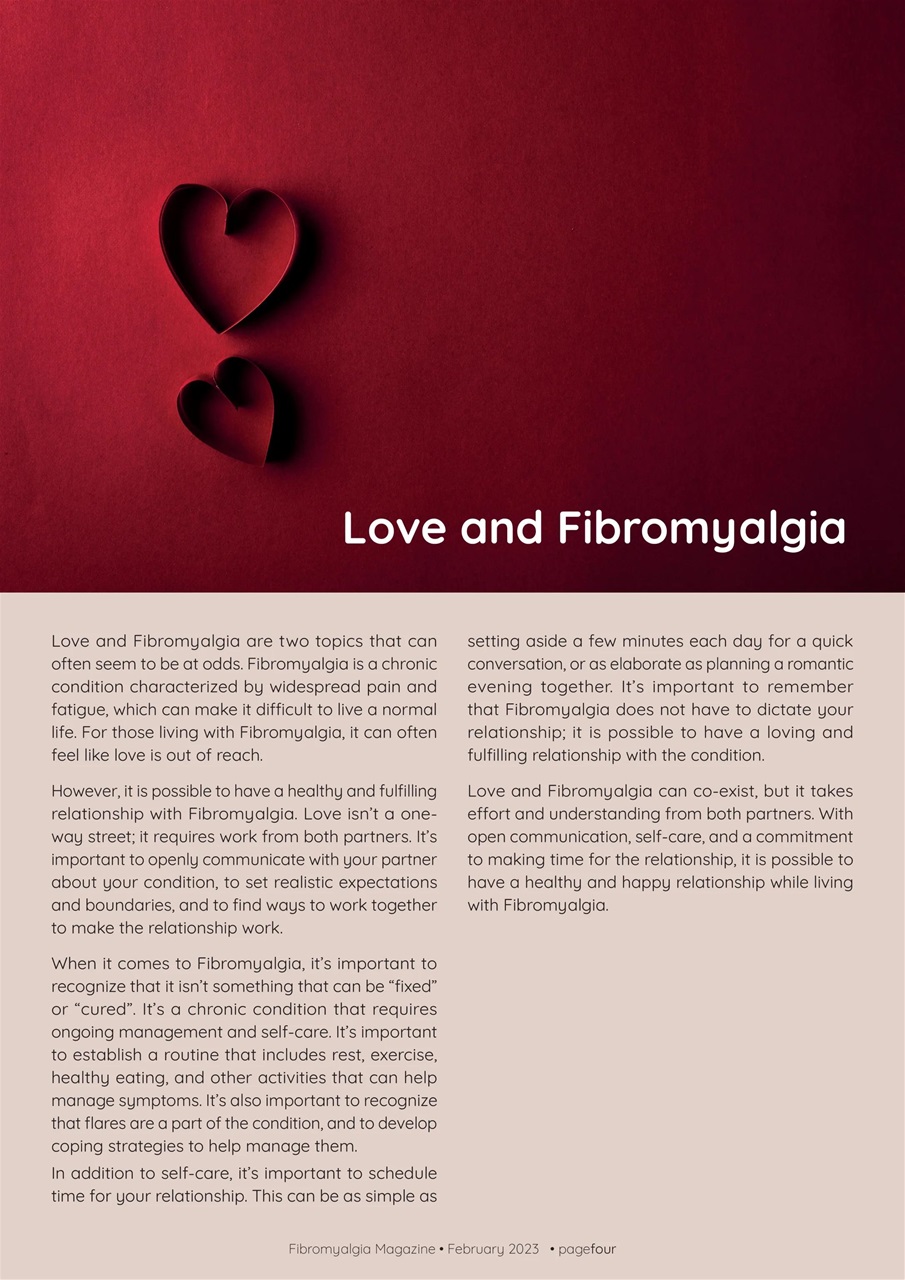 Fibromyalgia Magazine Preview Pages