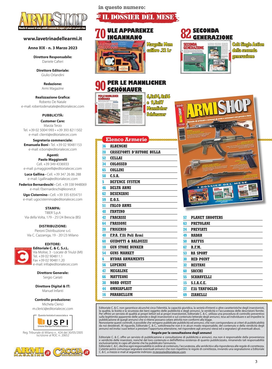 ARMI SHOP Preview Pages