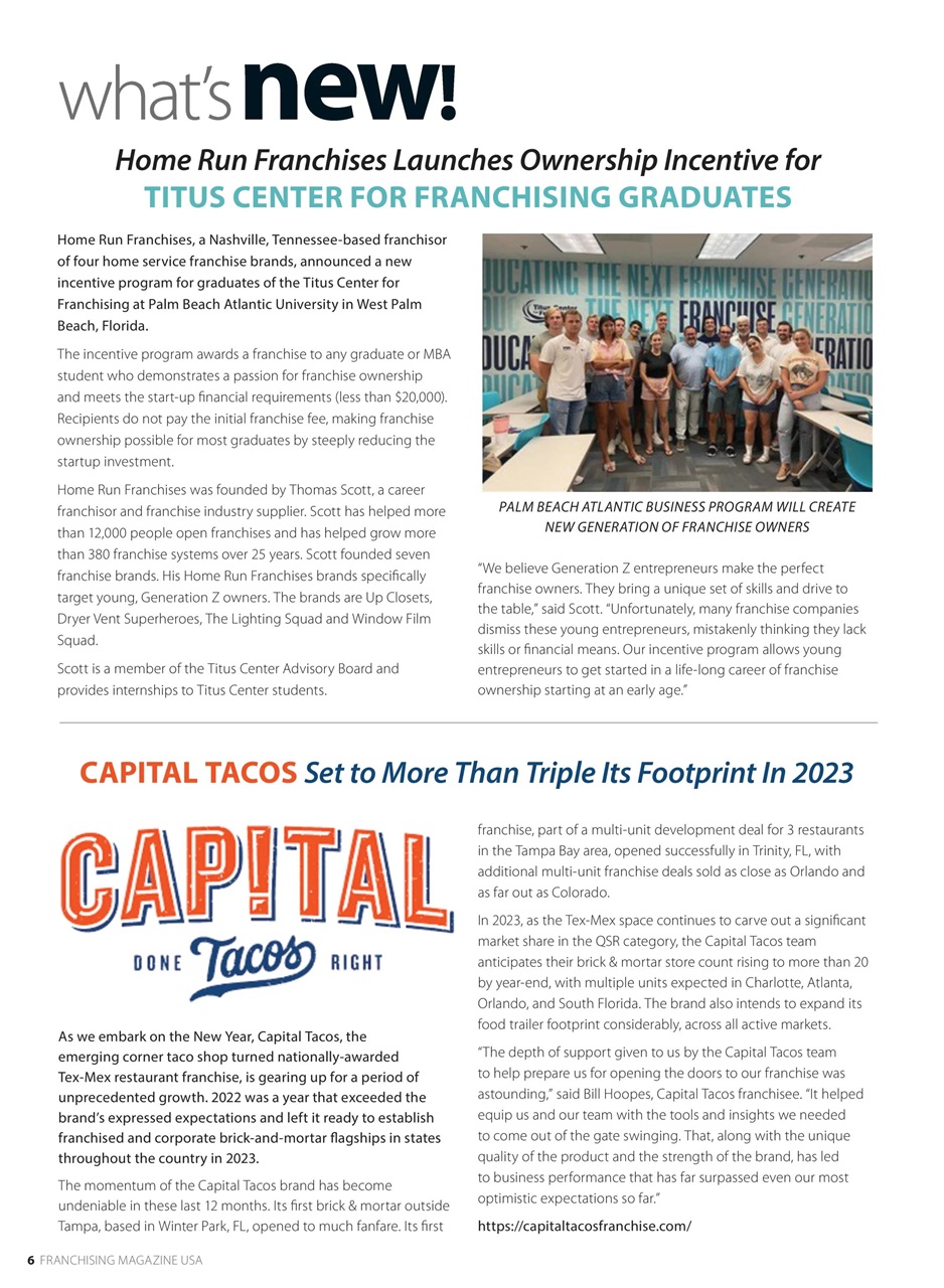 Franchising USA Preview Pages