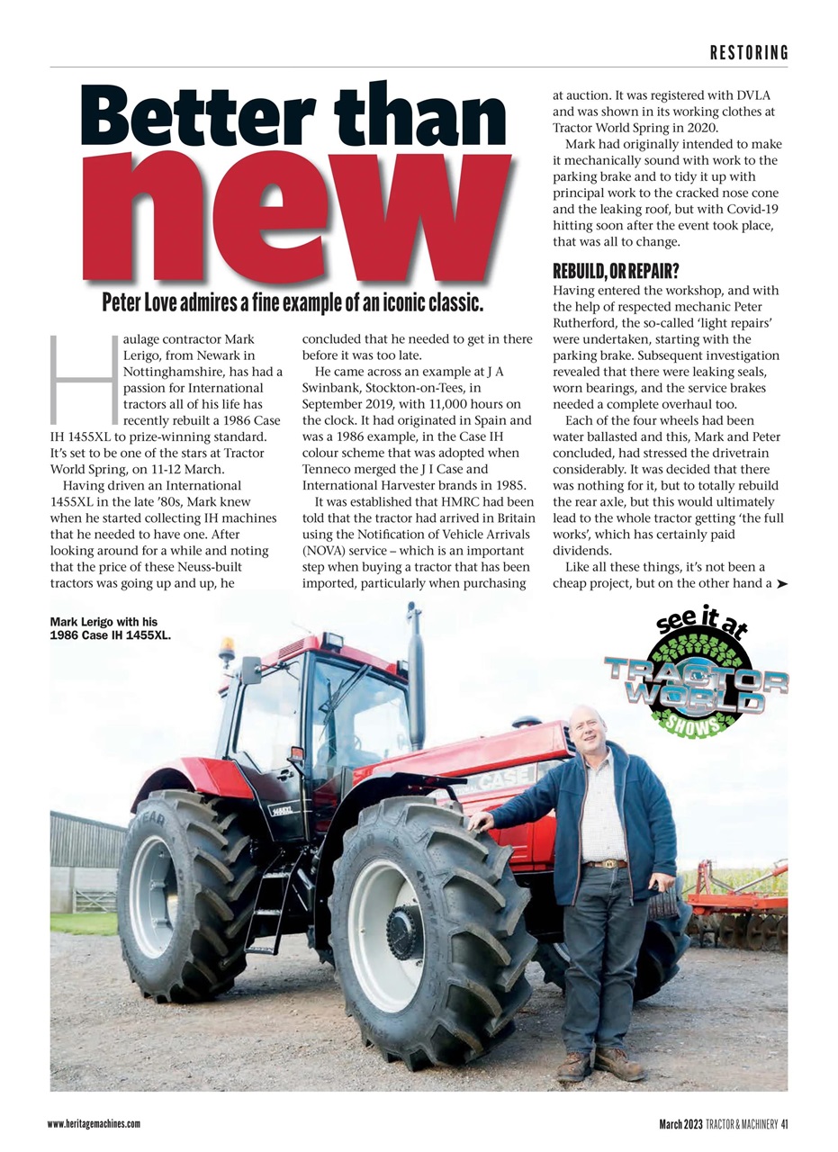 Tractor & Machinery Preview Pages