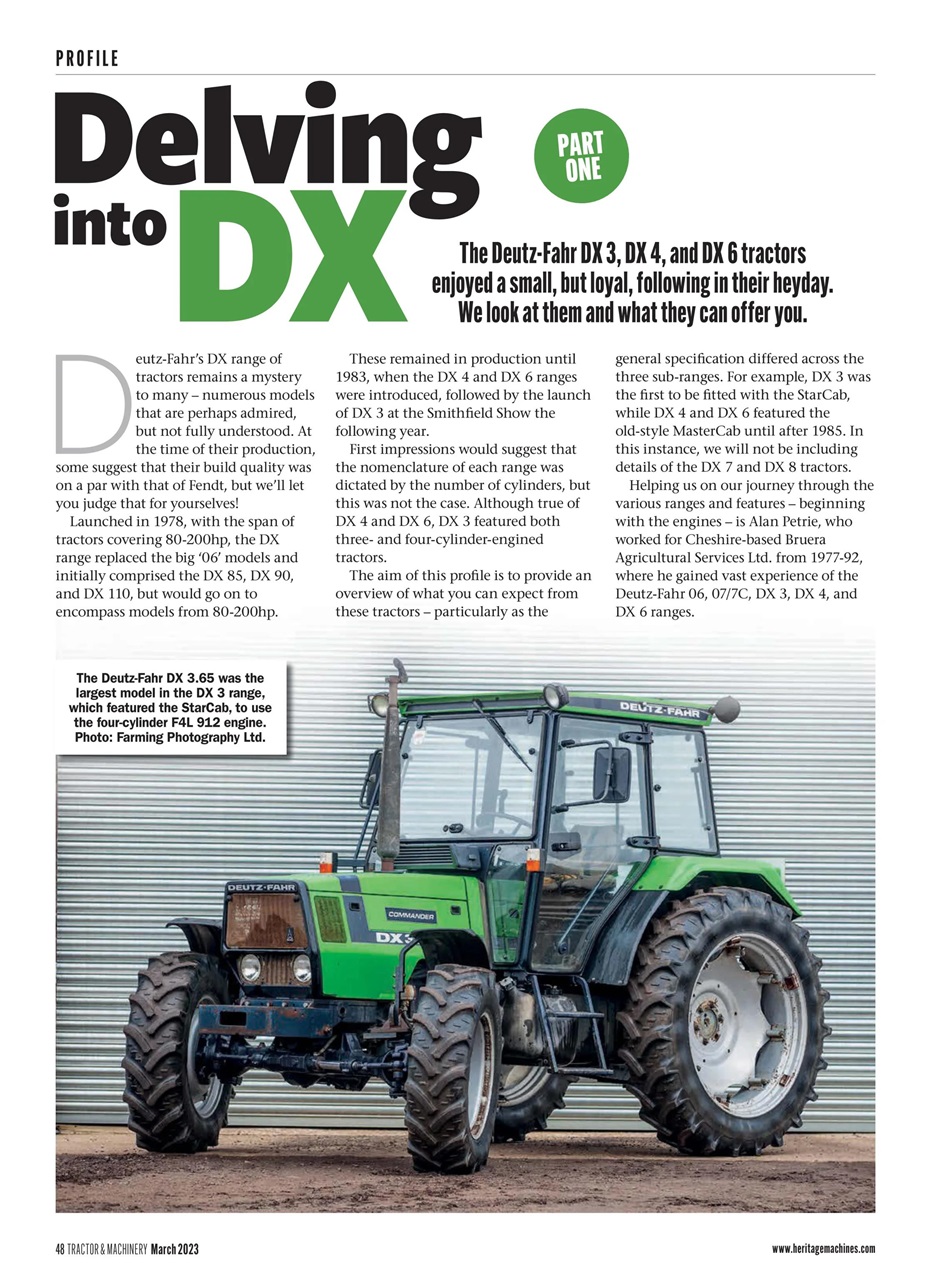 Tractor & Machinery Preview Pages