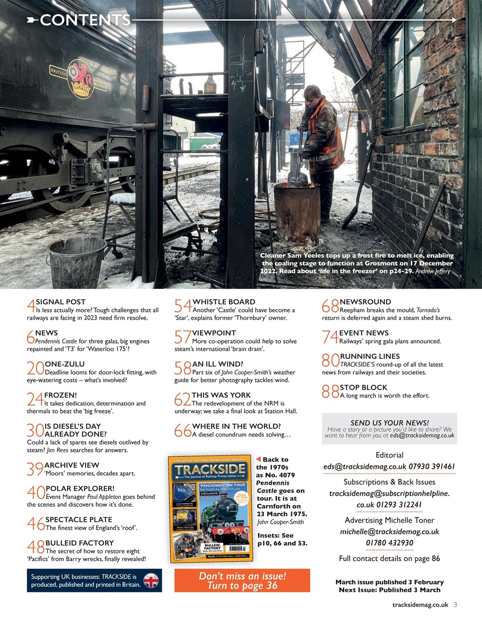 Trackside Preview Pages