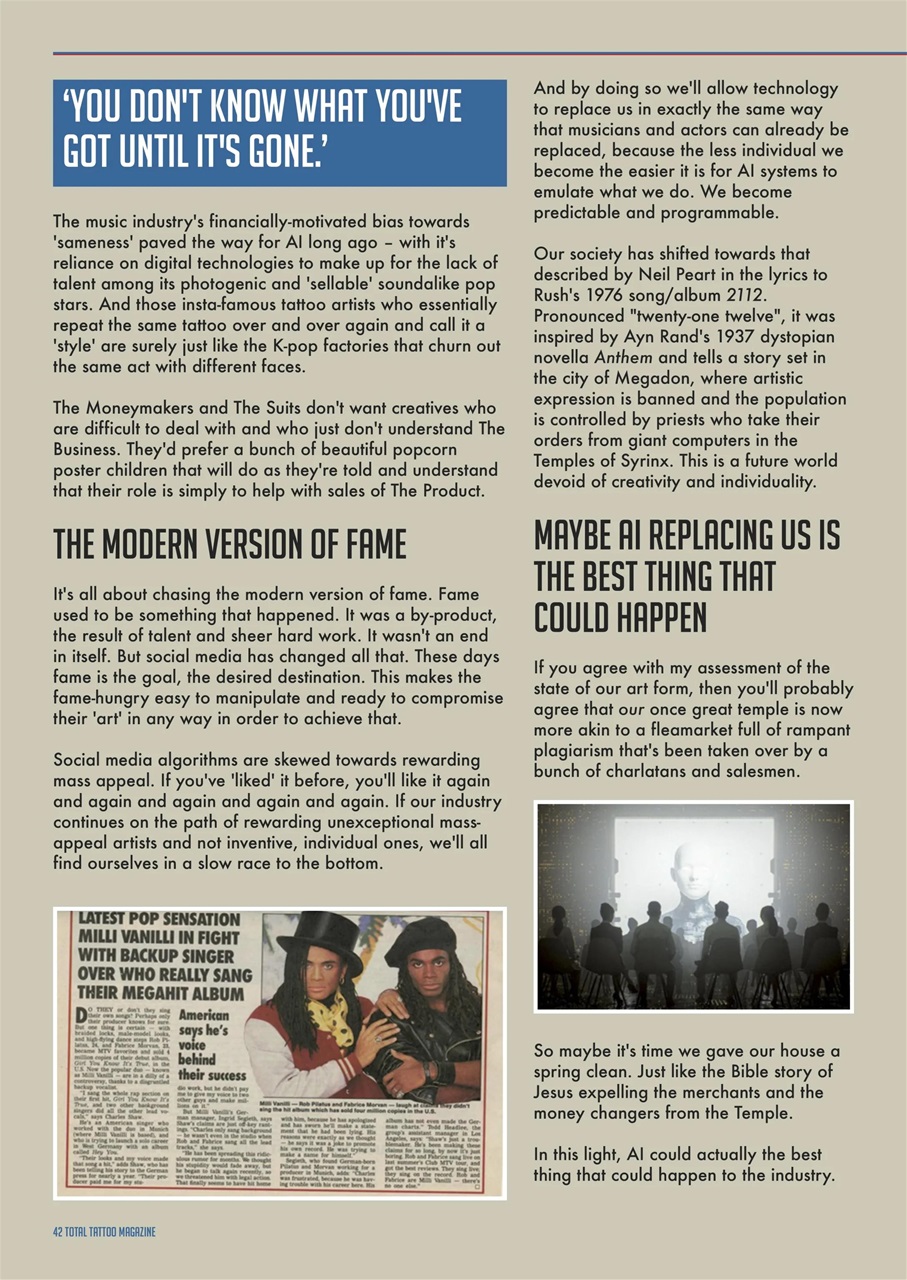 Total Tattoo Preview Pages