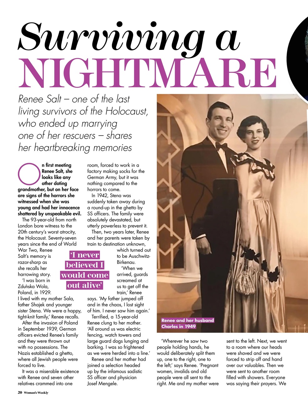 Woman's Weekly Preview Pages