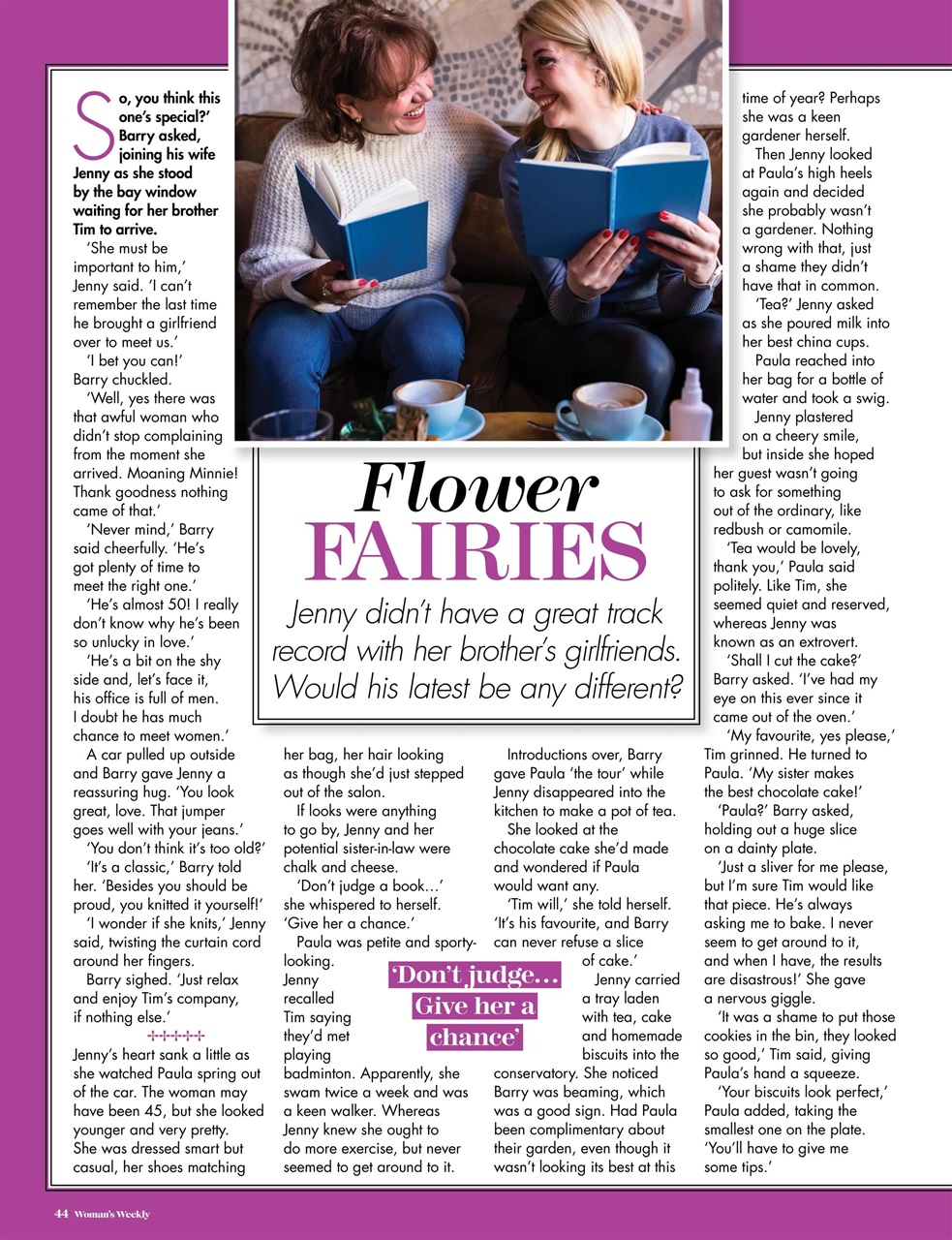 Woman's Weekly Preview Pages