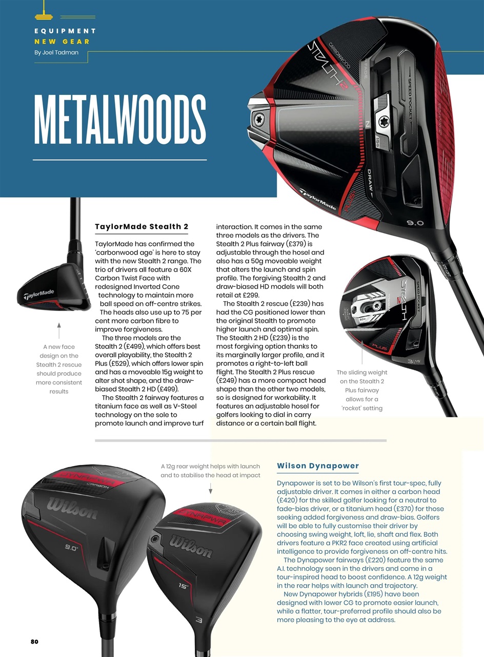 Golf Monthly Preview Pages