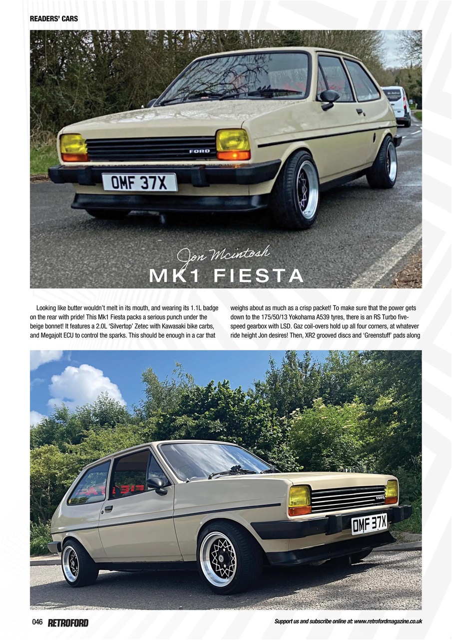 Retro Ford Preview Pages