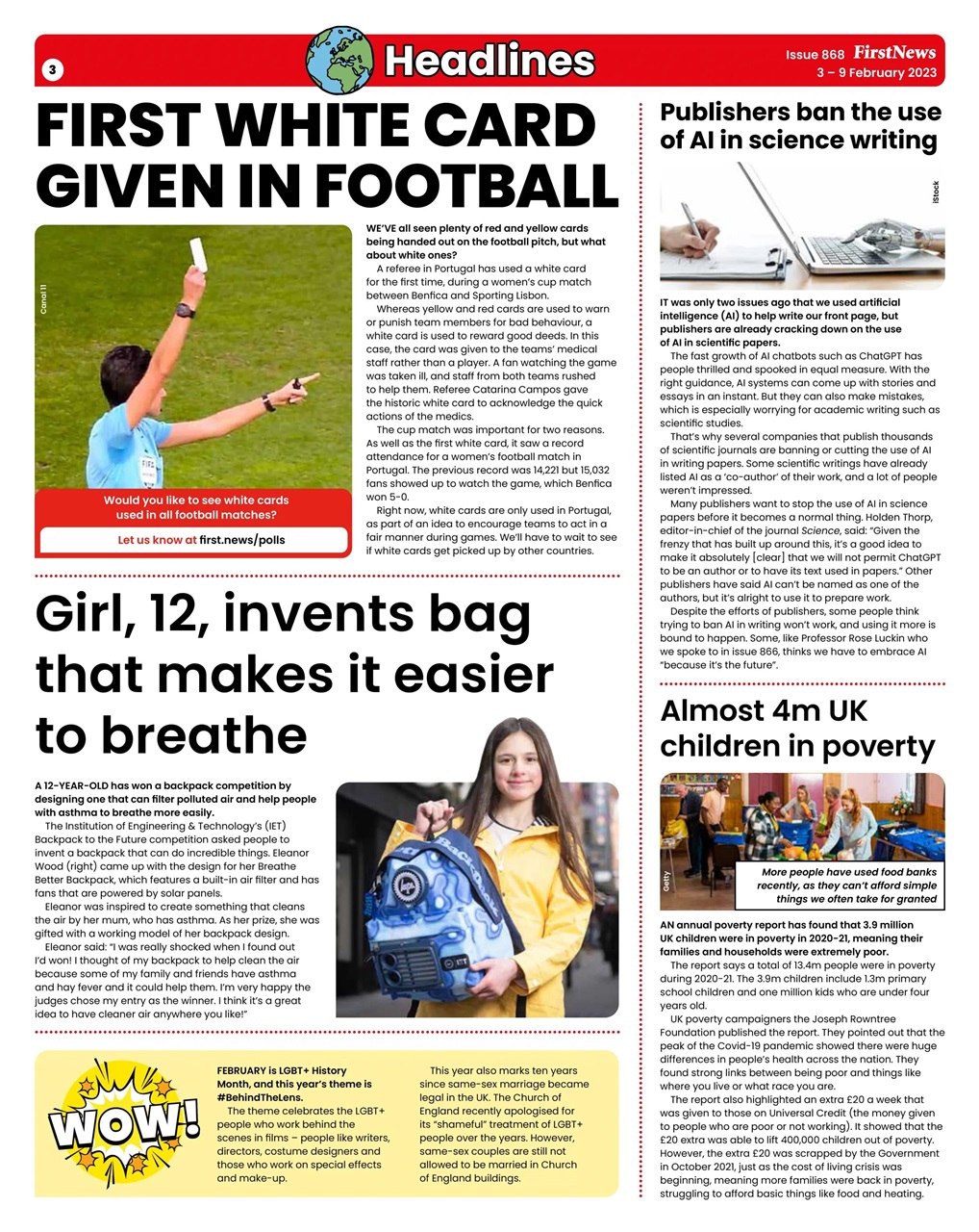 First News Preview Pages