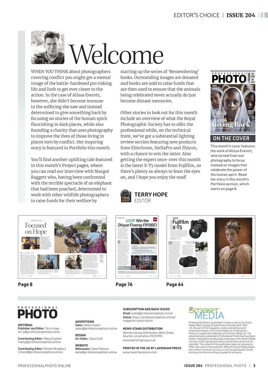 Professional Photo Preview Pages