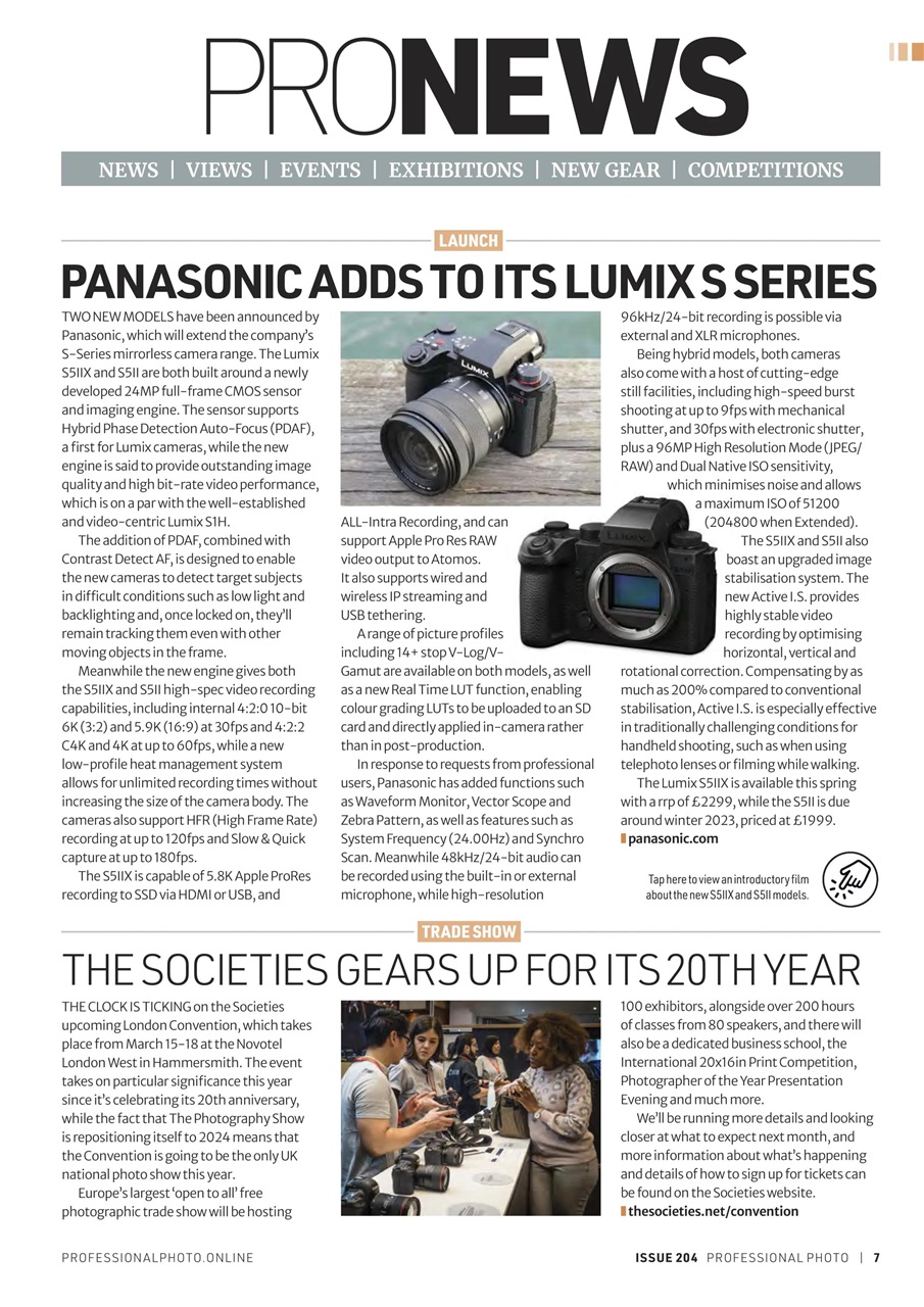 Professional Photo Preview Pages