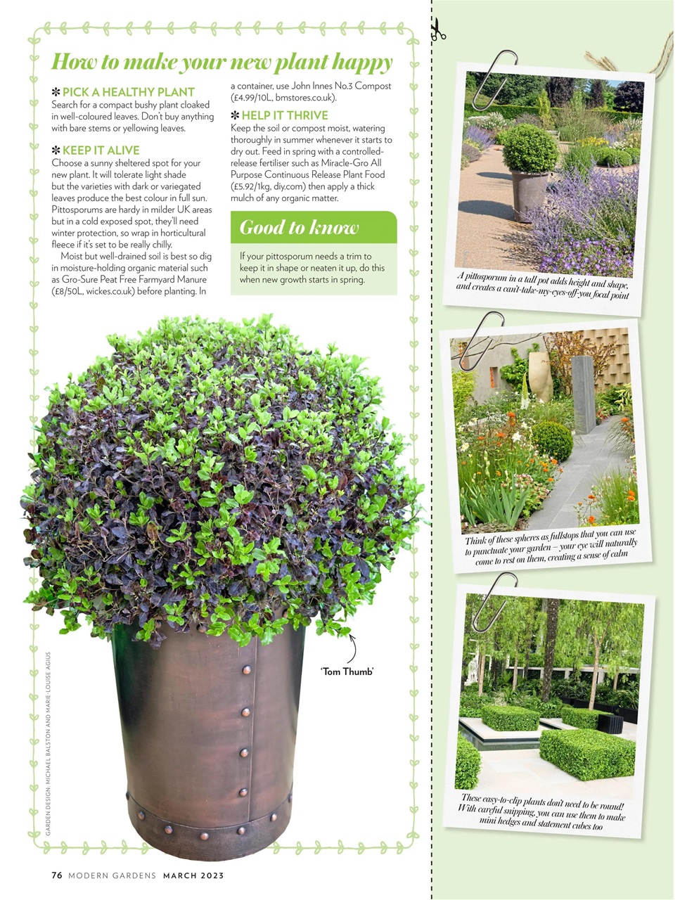 Modern Gardens Preview Pages