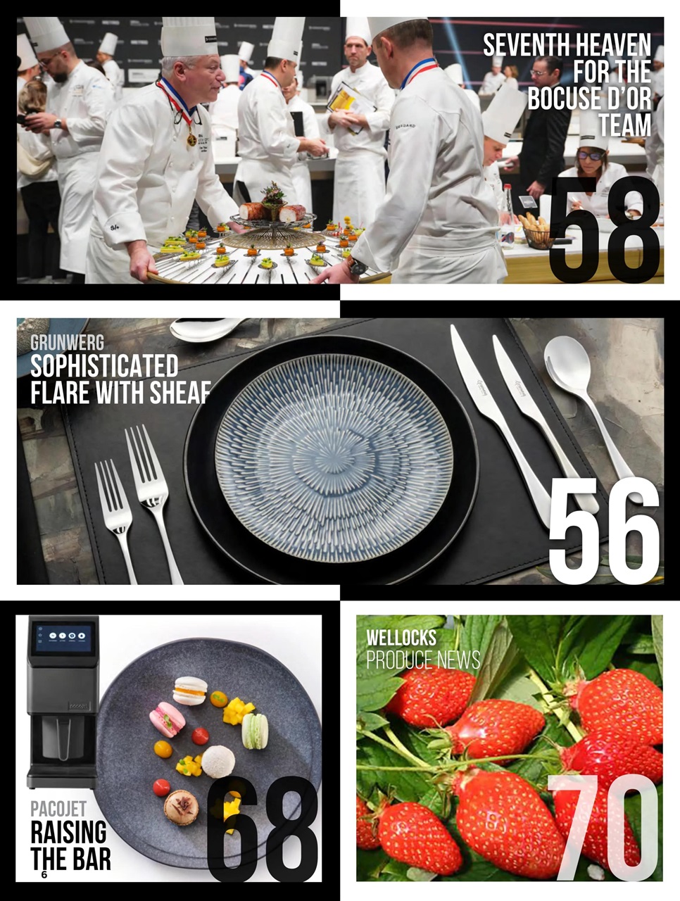Chef & Restaurant Magazine Preview Pages
