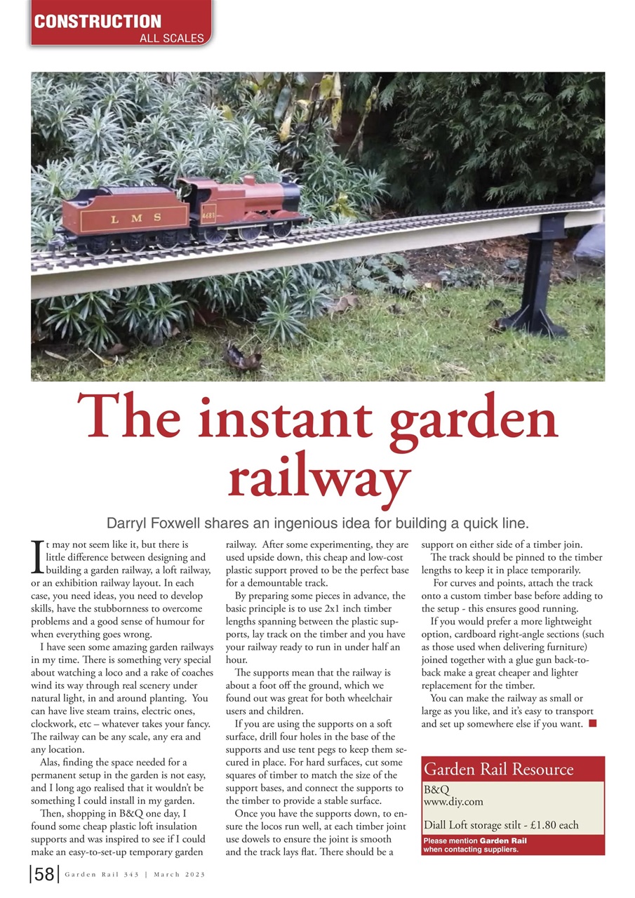 Garden Rail Preview Pages