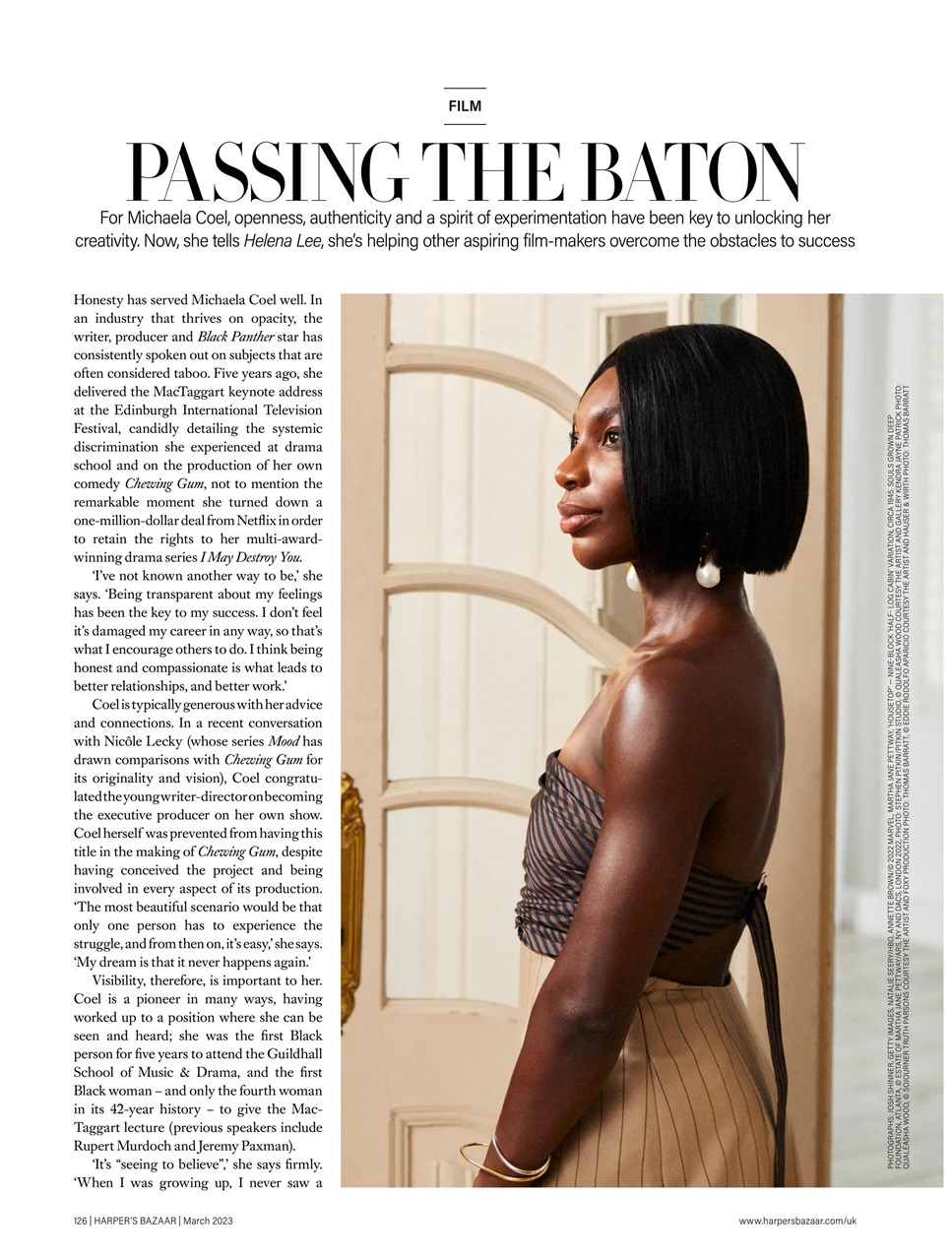 Harper's Bazaar Preview Pages