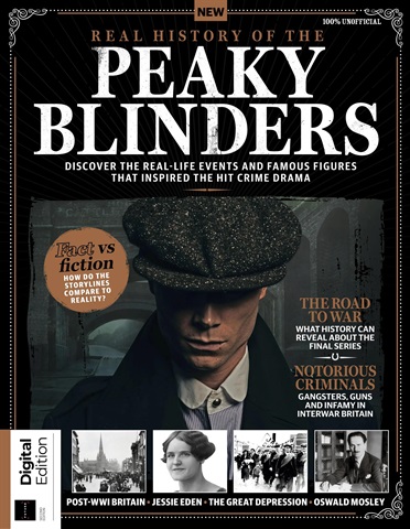 About History Bookazine issue Real History of Peaky Blinders Second Edition