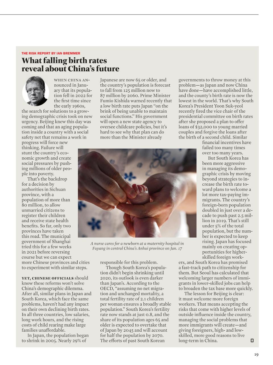 TIME Magazine Europe Preview Pages