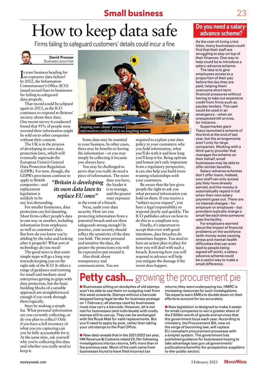 MoneyWeek Preview Pages