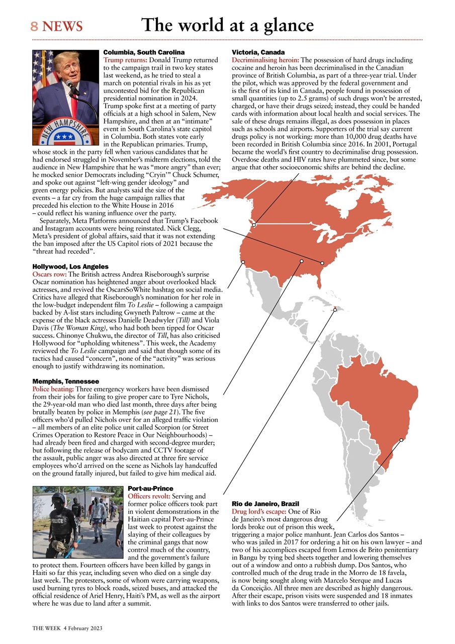 The Week Preview Pages