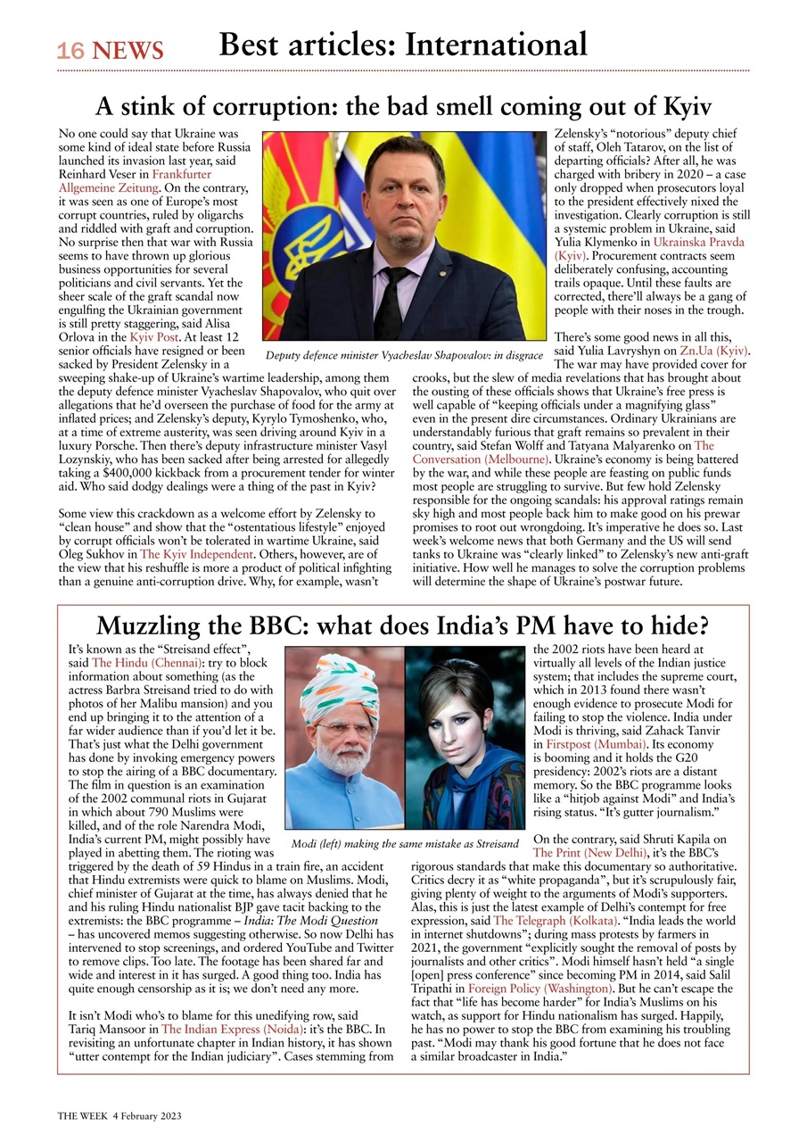 The Week Preview Pages