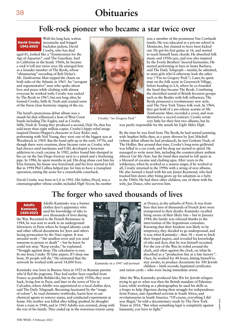 The Week Preview Pages
