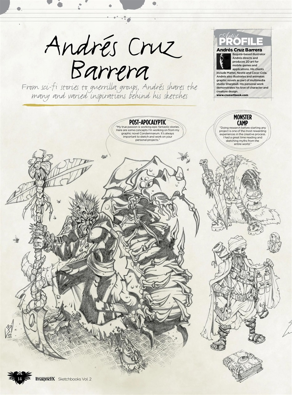 Creative Bookazine Preview Pages