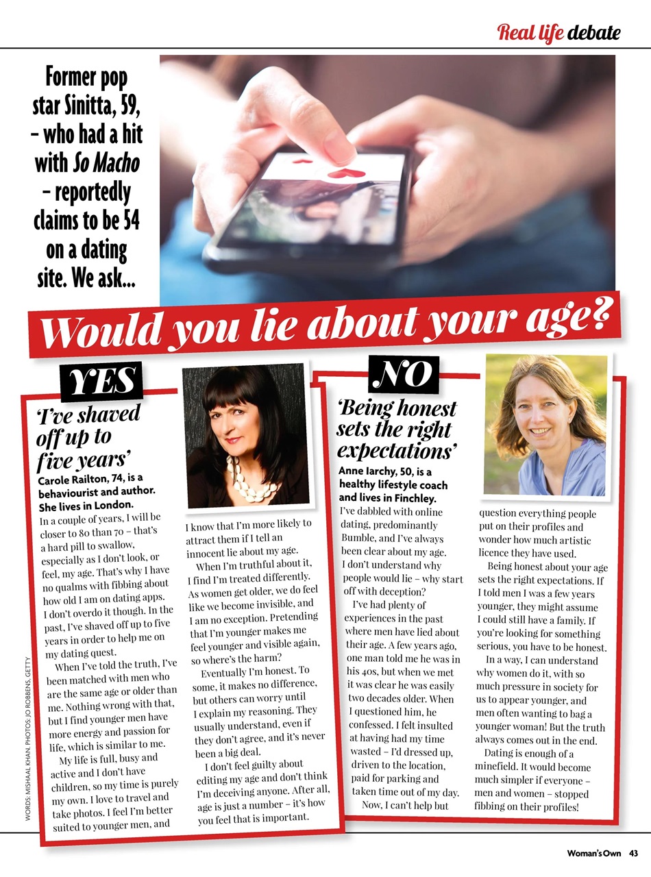 Woman's Own Preview Pages