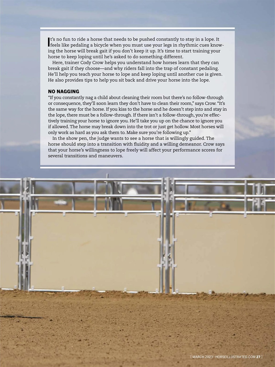 Horse Illustrated Magazine Preview Pages