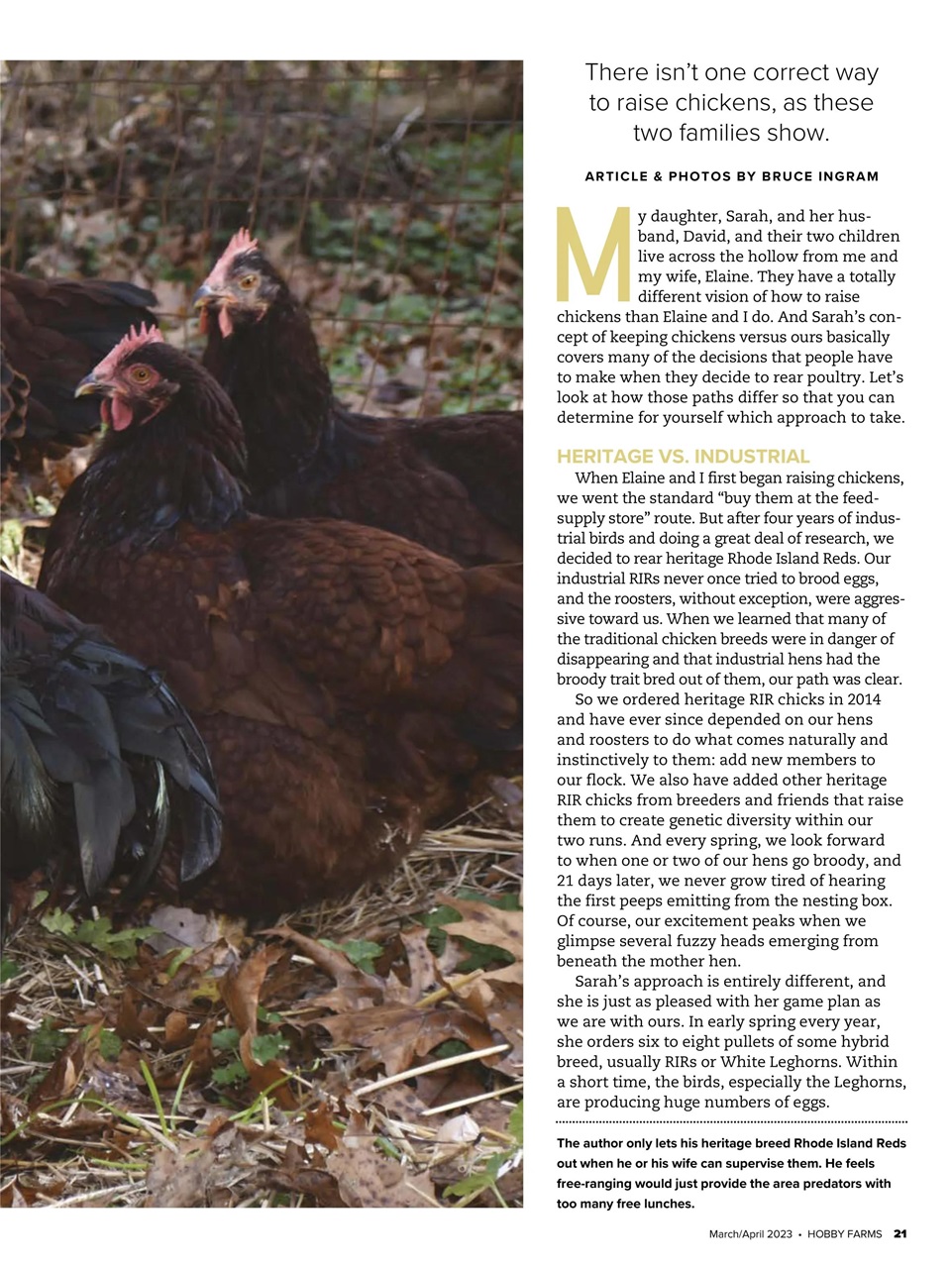 Hobby Farms Magazine Preview Pages