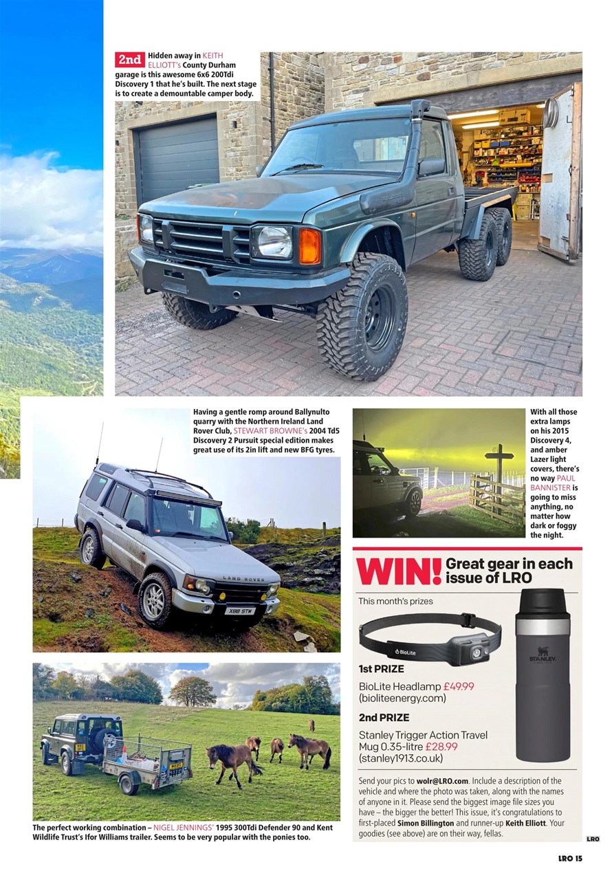 Land Rover Owner Preview Pages