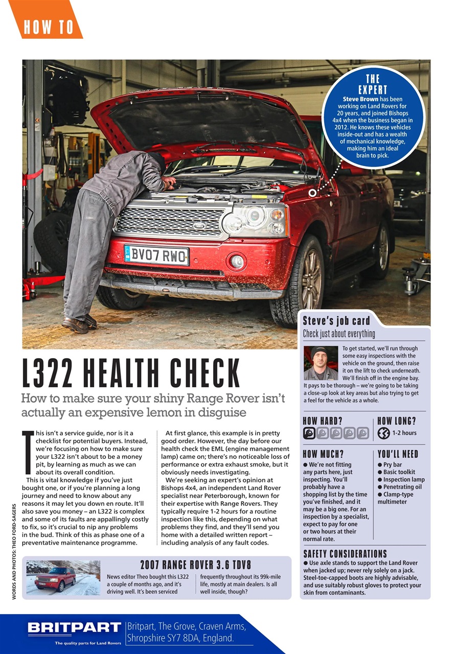 Land Rover Owner Preview Pages