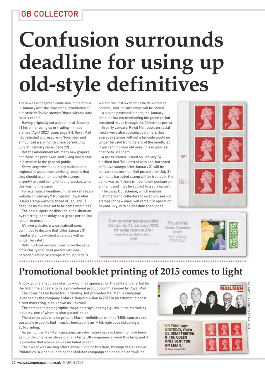 Stamp Magazine Preview Pages