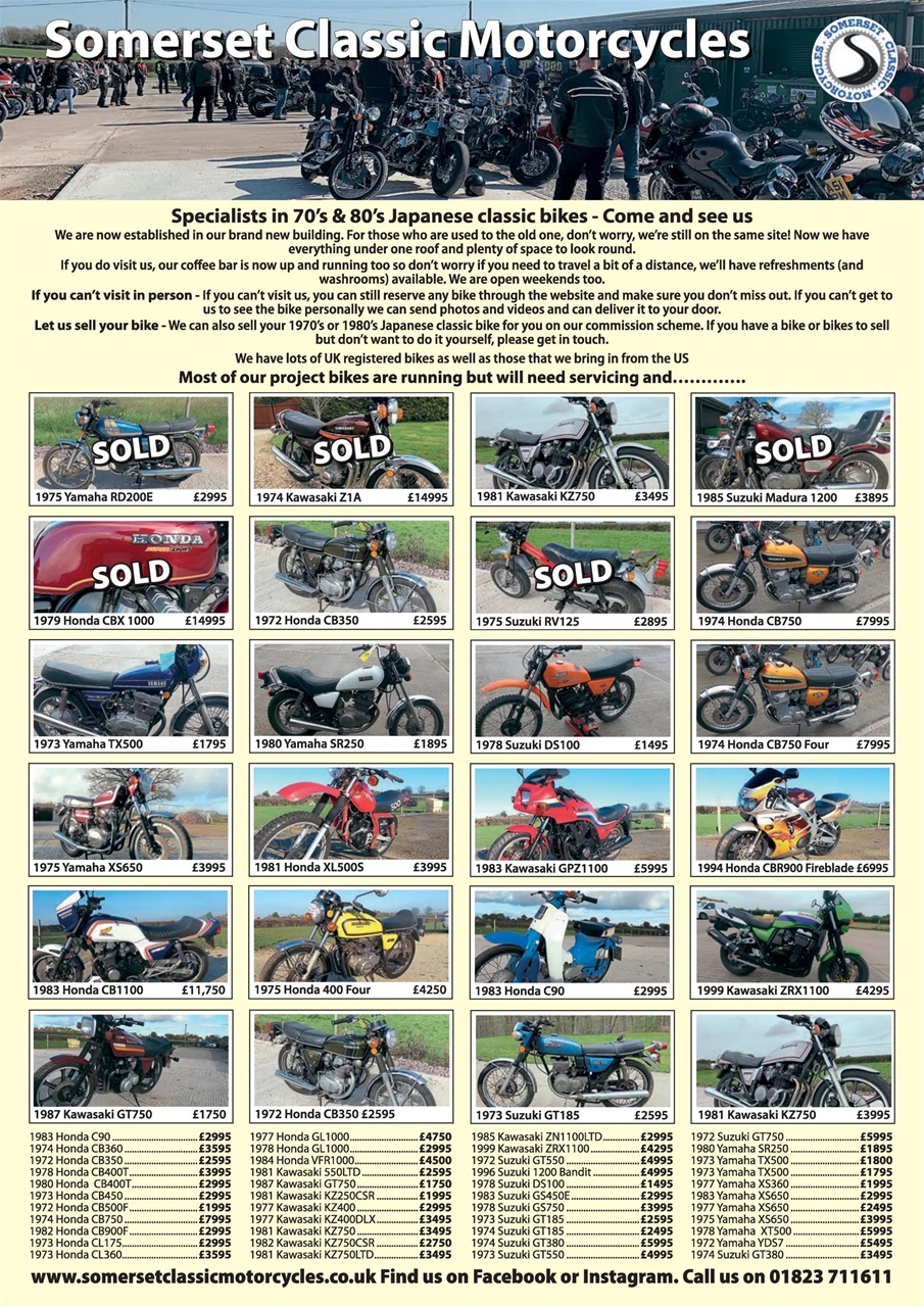 Classic Motorcycle Mechanics Preview Pages