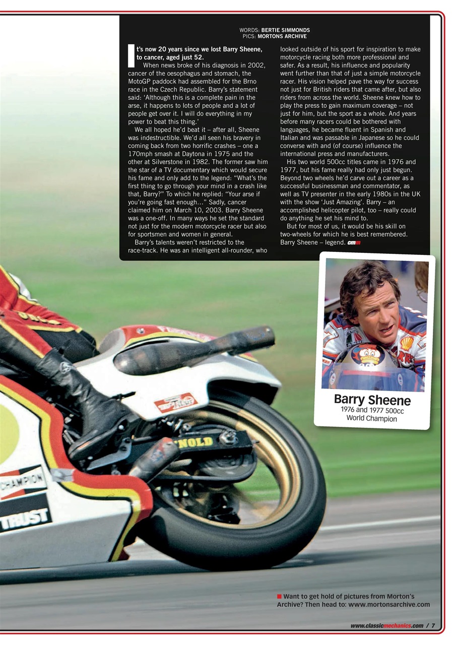 Classic Motorcycle Mechanics Preview Pages