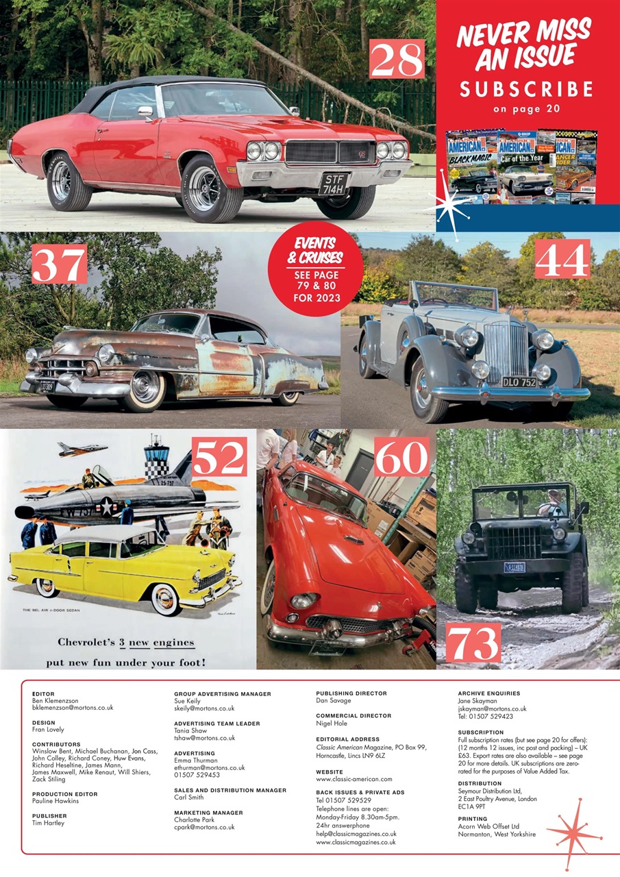 Classic American Magazine Preview Pages