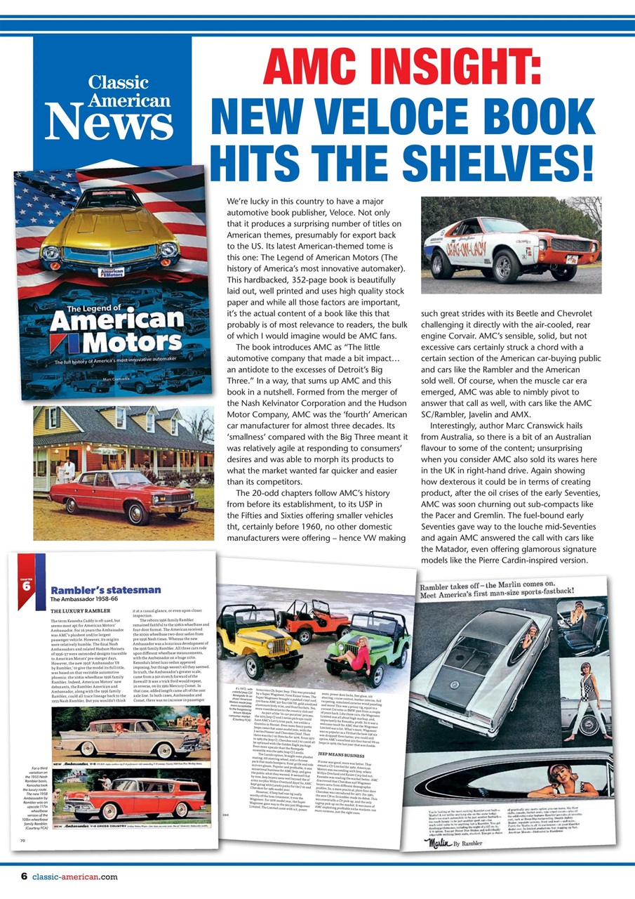 Classic American Magazine Preview Pages