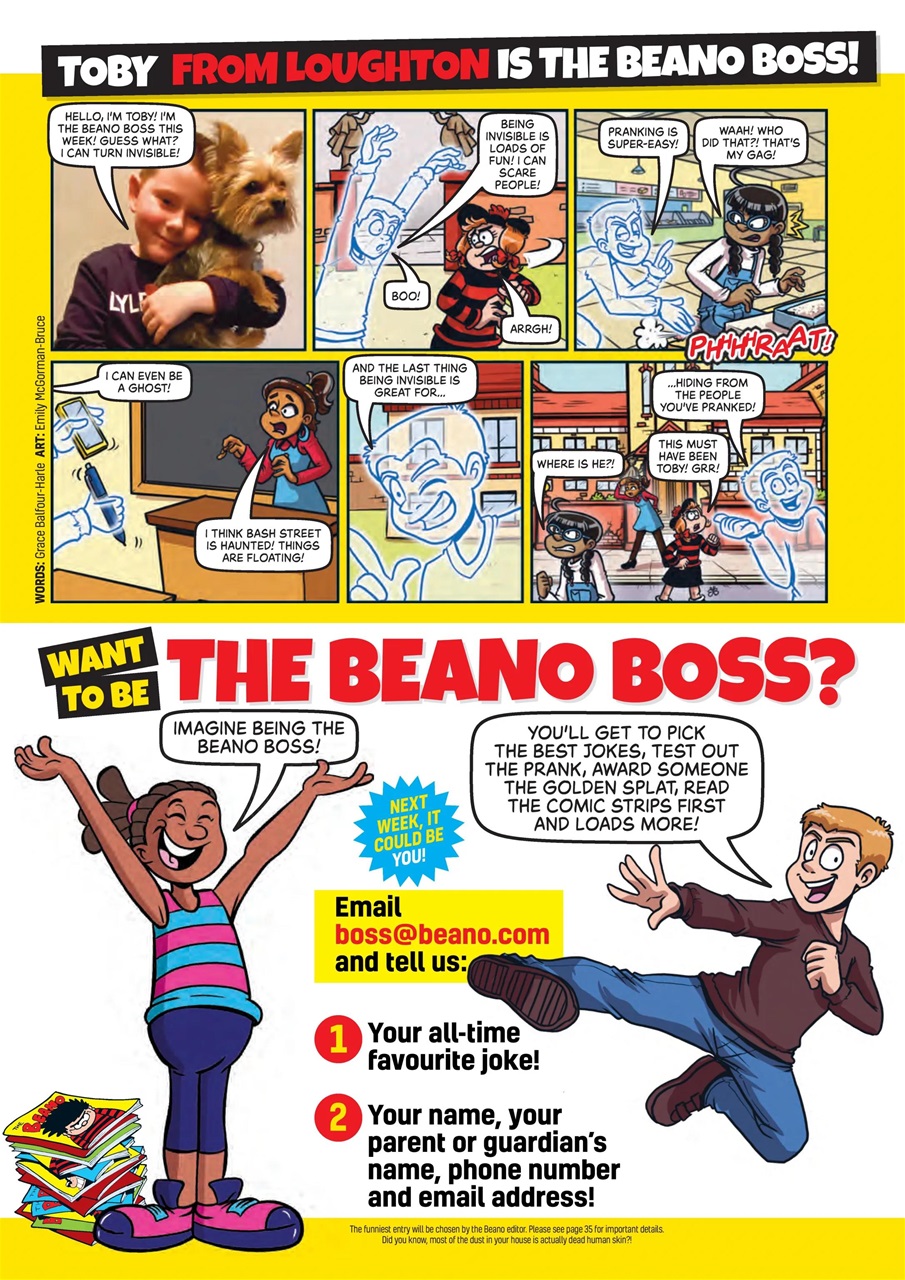 Beano Preview Pages