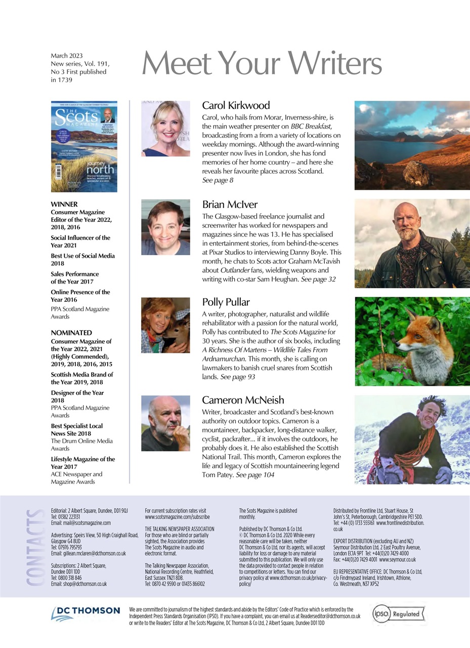 The Scots Magazine Preview Pages