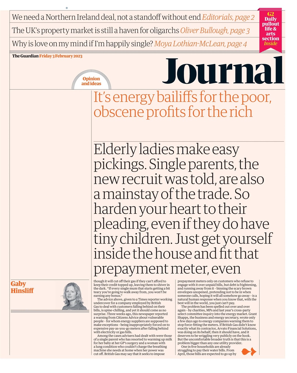 The Guardian Newspaper Preview Pages