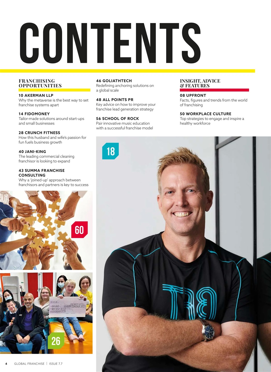 Global Franchise Preview Pages