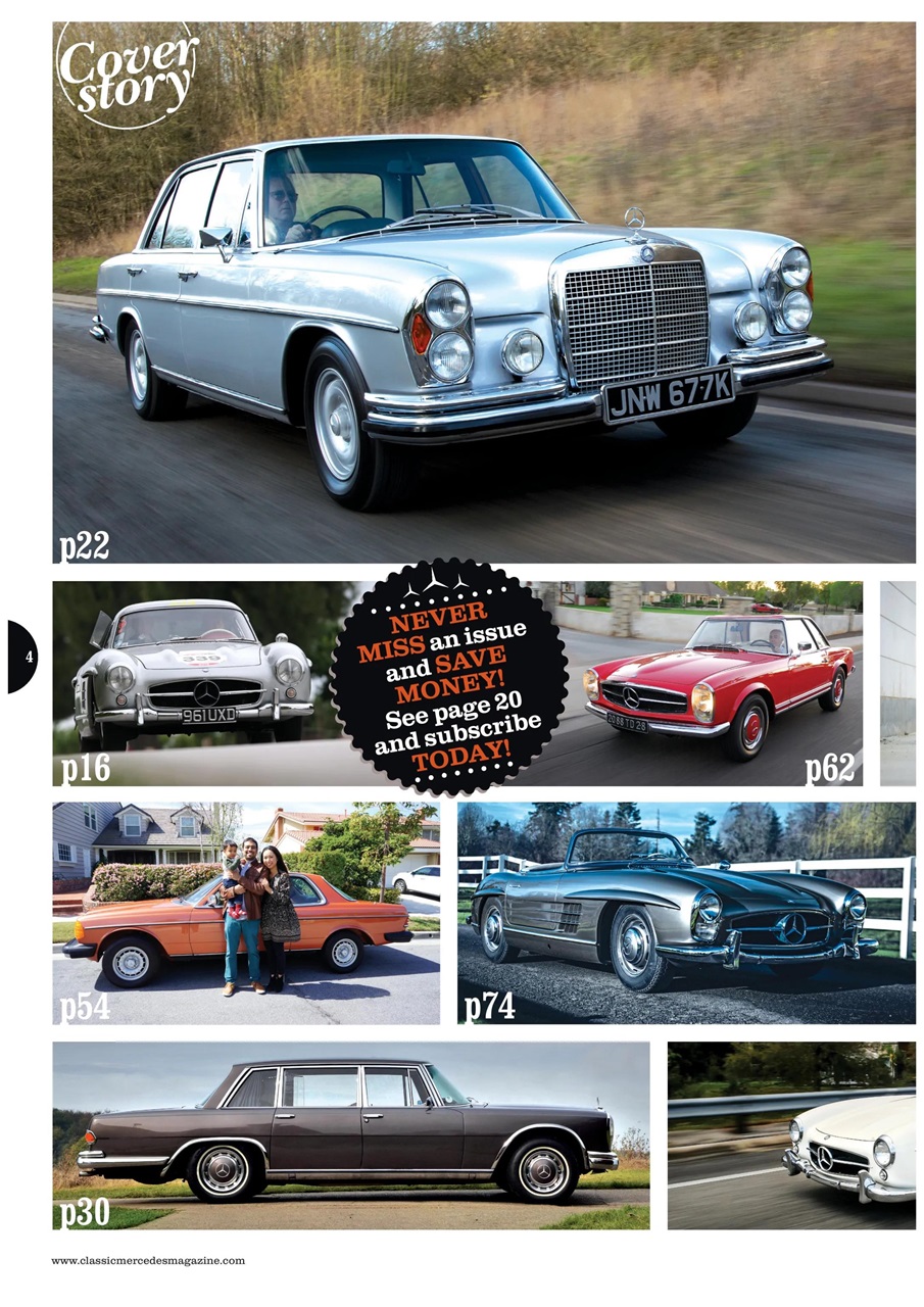 Classic Mercedes Preview Pages