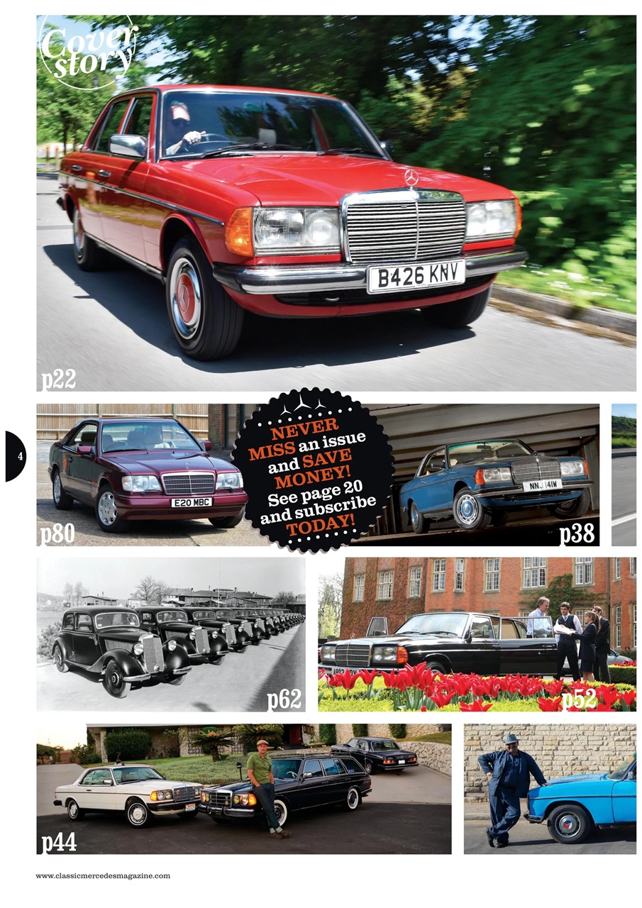 Classic Mercedes Preview Pages