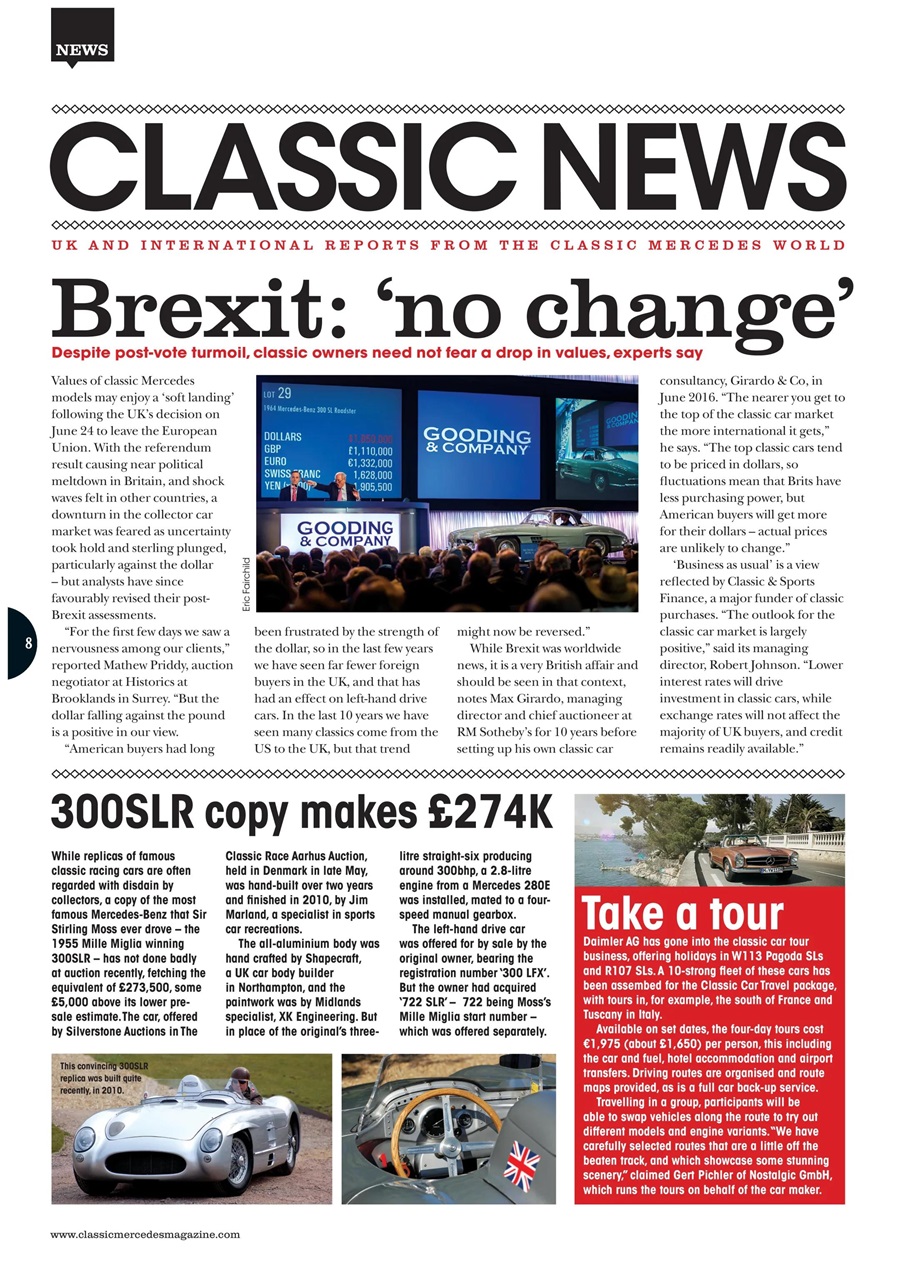 Classic Mercedes Preview Pages