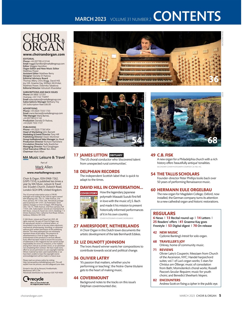 Choir & Organ Preview Pages