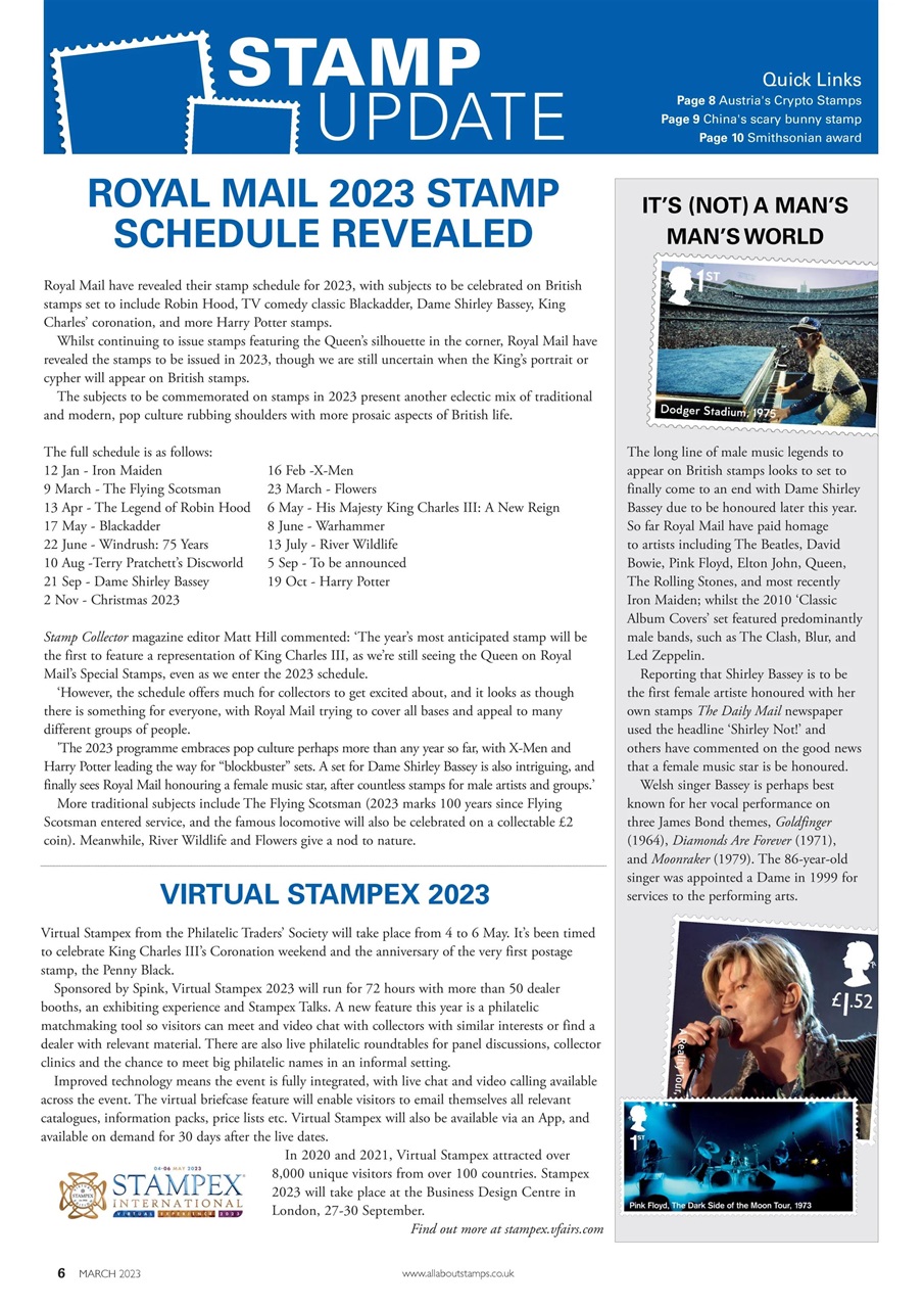 Stamp Collector Preview Pages